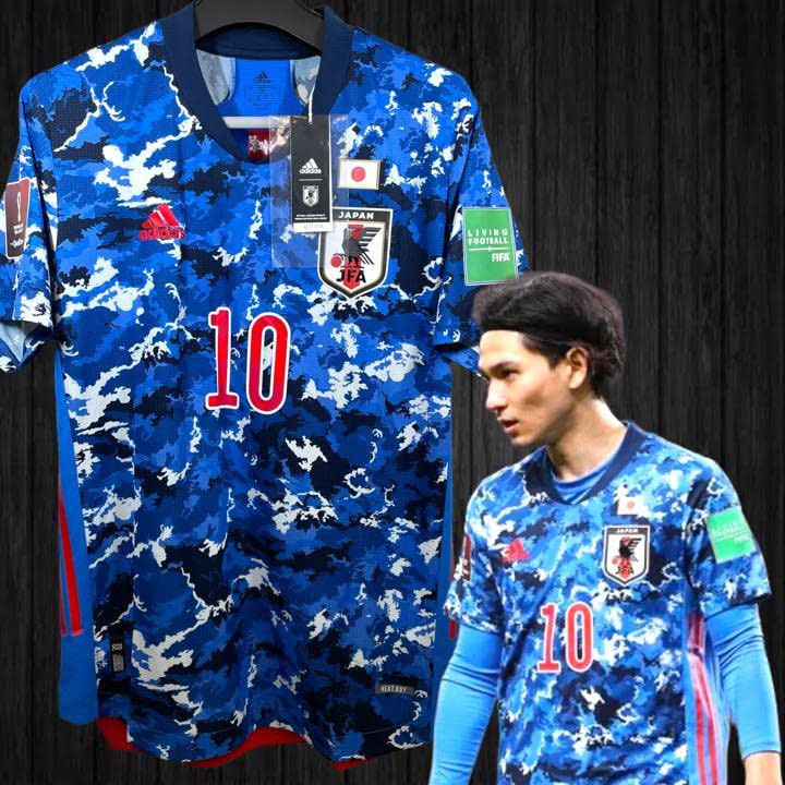 サッカー日本代表 南野拓実 オーセンティックユニフォーム Kemari87 KISHISPO / アディダス サッカー日本代表 2024 ホーム